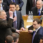 Члены партии ЛДПР сорвали выступление депутата "Единой России"